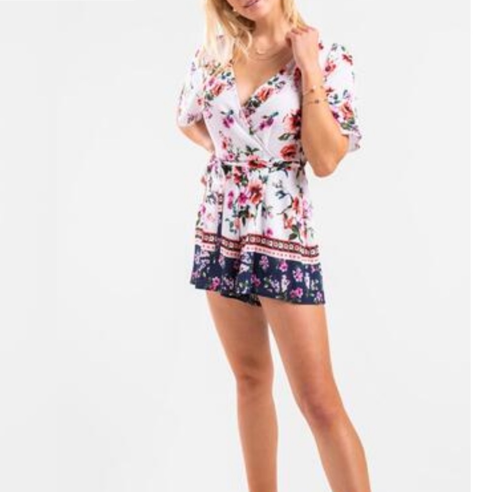Floral Romper - Picture 6 of 6